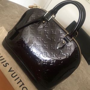 Louis Vuitton Alma Pm Mv Amarante Authentic